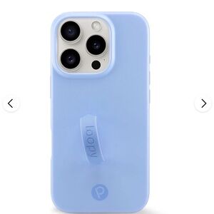 Loopy Case Blue Silicone iPhone Case